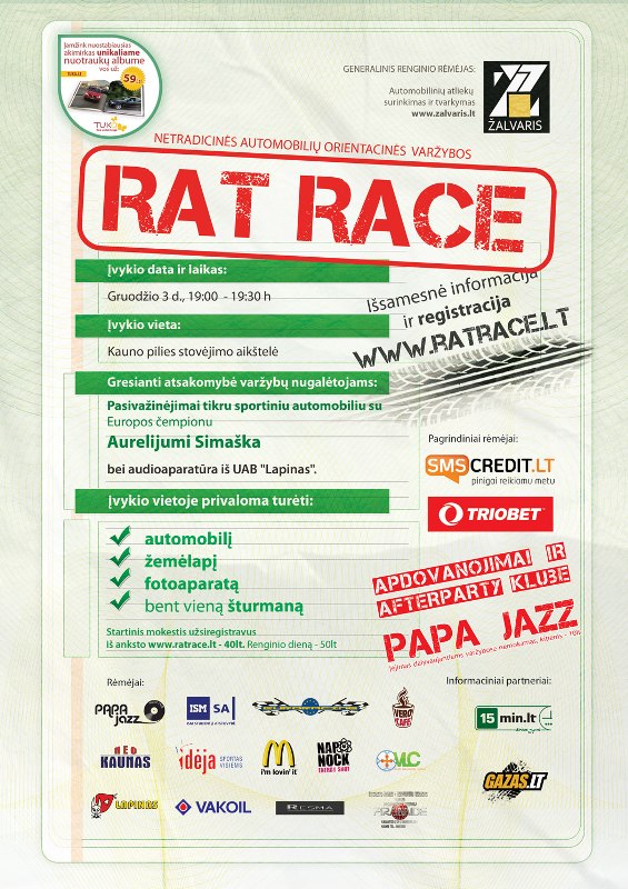 Rat Race, Kaunas 12.03