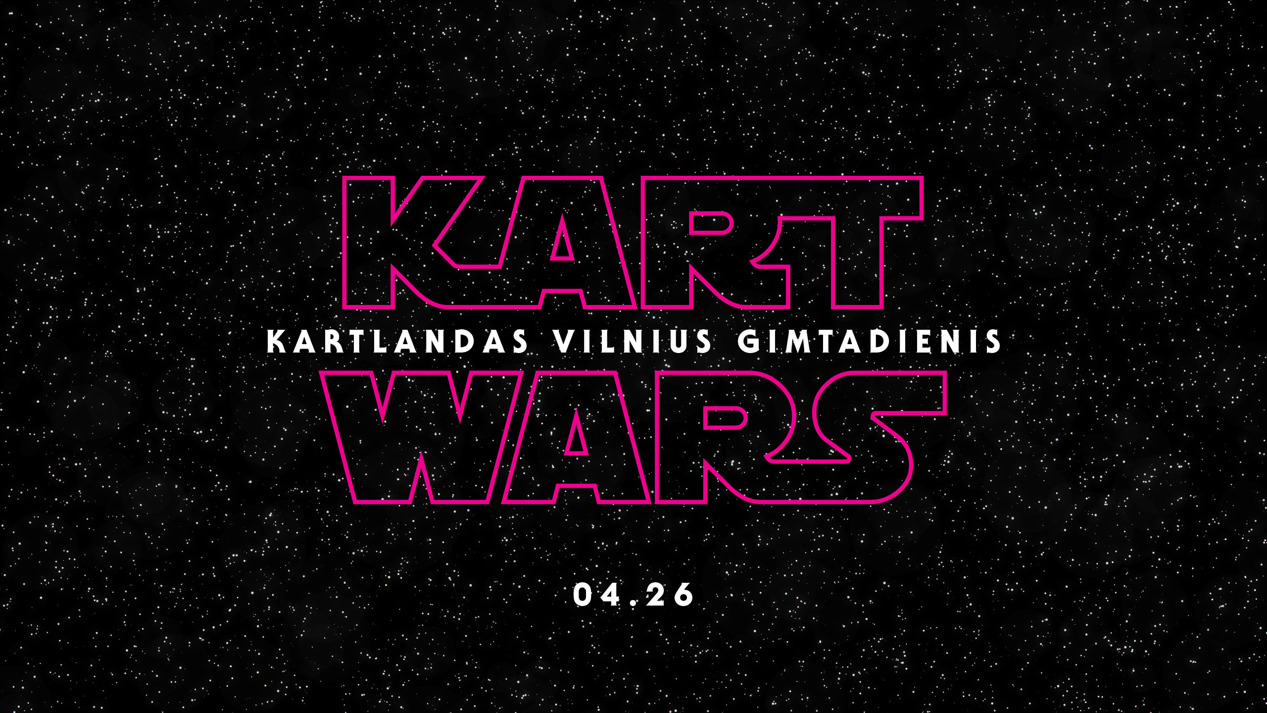 Kart Wars | 2-asis Kartlandas Vilnius gimtadienis