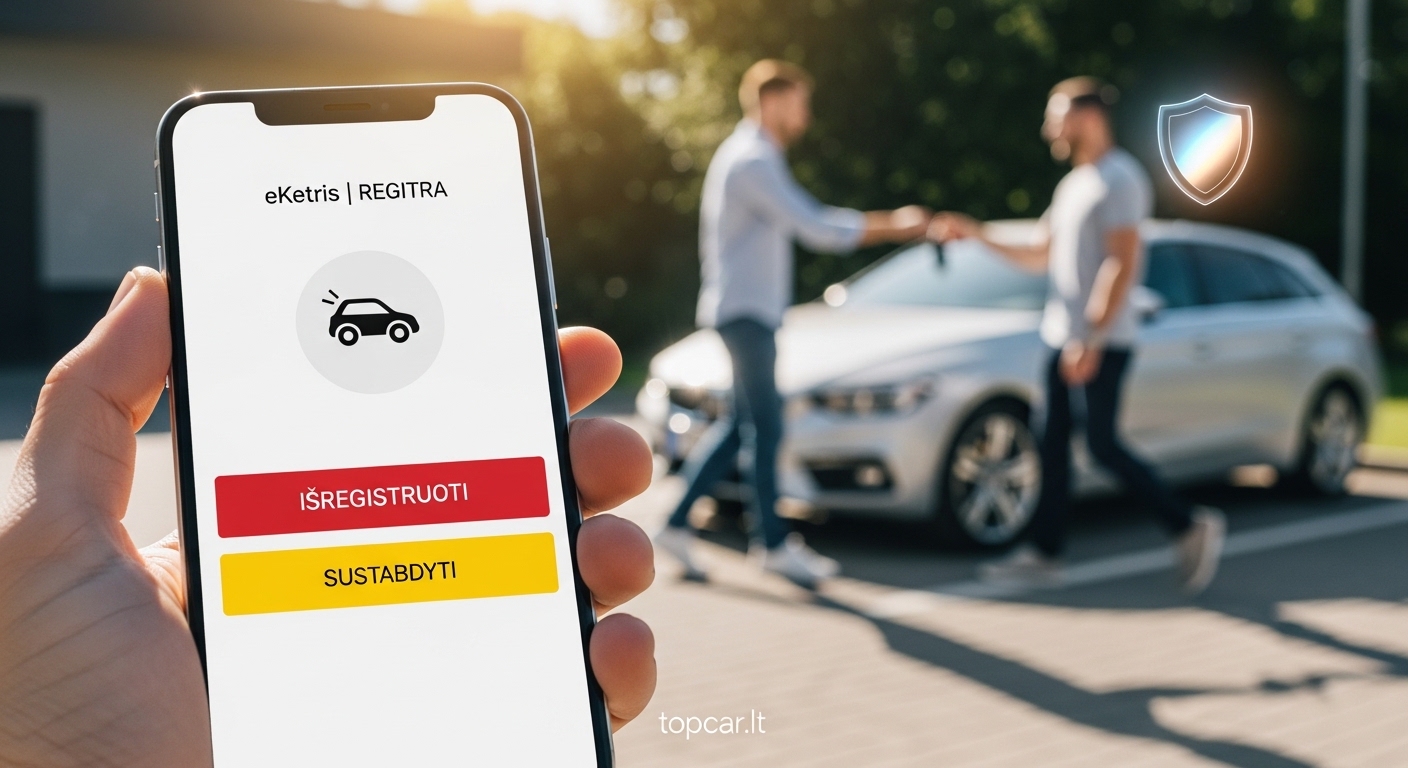 Kaip išregistruoti automobilį: internetu, „Regitroje“ ir ką daryti iškilus problemoms Kaip išregistruoti automobilį: internetu, „Regitroje“ ir ką daryti iškilus problemoms